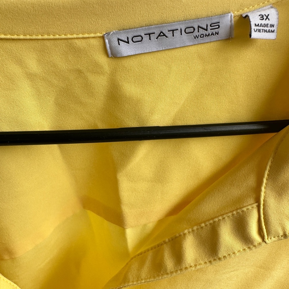 Yellow button up - Picture 3 of 3